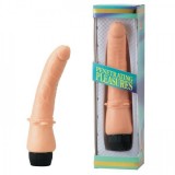 Жесткий вибратор из латекса Vinyl P-Shape Vibrator в киеве