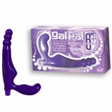 Страпон GAL PAL VIBRATING STRAP ON PURPLE в киеве