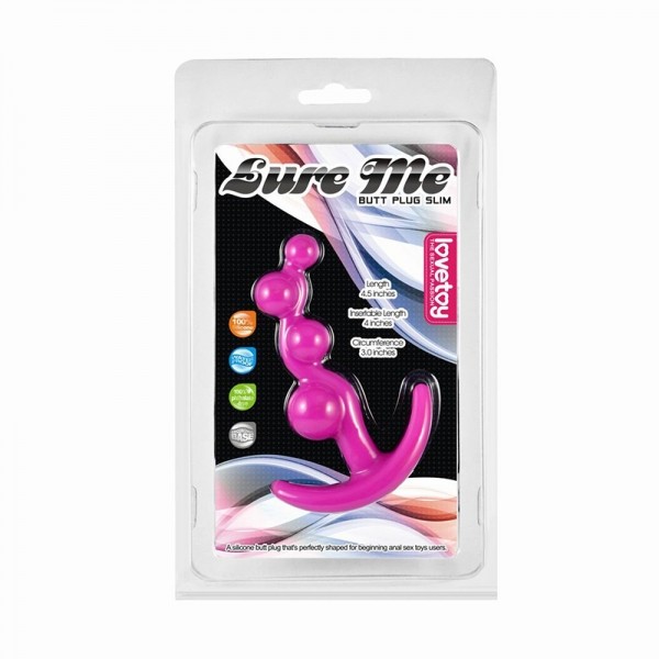 IXI40271 - Силиконовая анальная пробка "LURE ME"