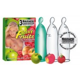 Цветные презервативы с ароматами фруктов SECURA SEXY FRUITS 3 в киеве